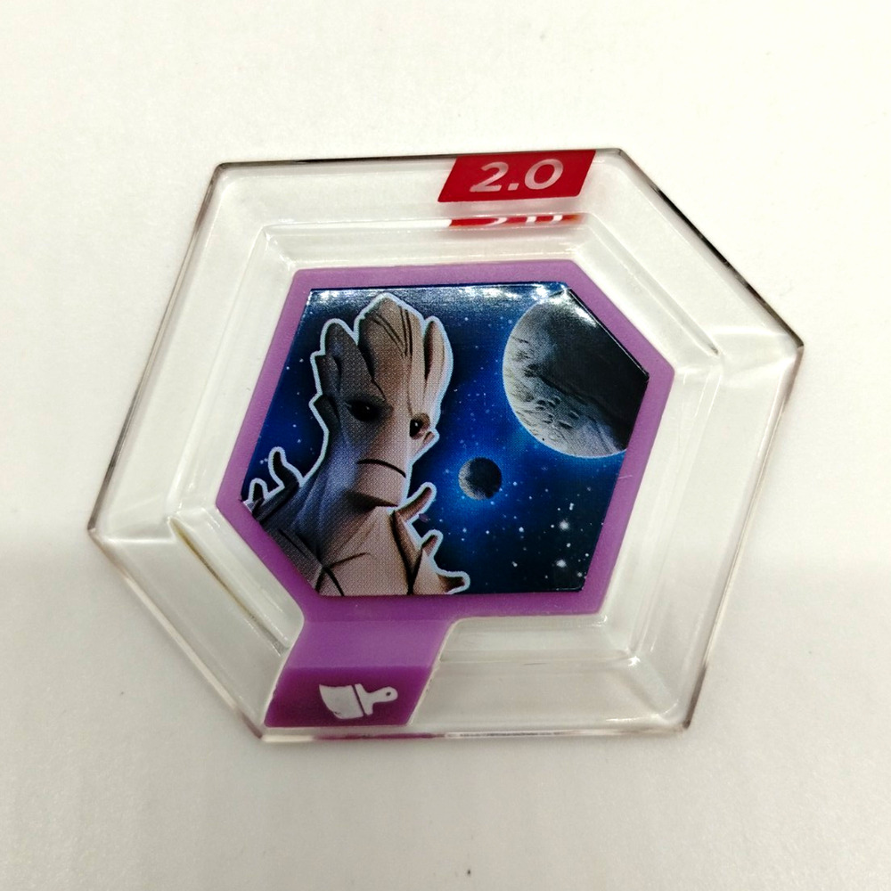 Disney Infinity 2.0 Groot Power Disc Token Hex INF-4000127